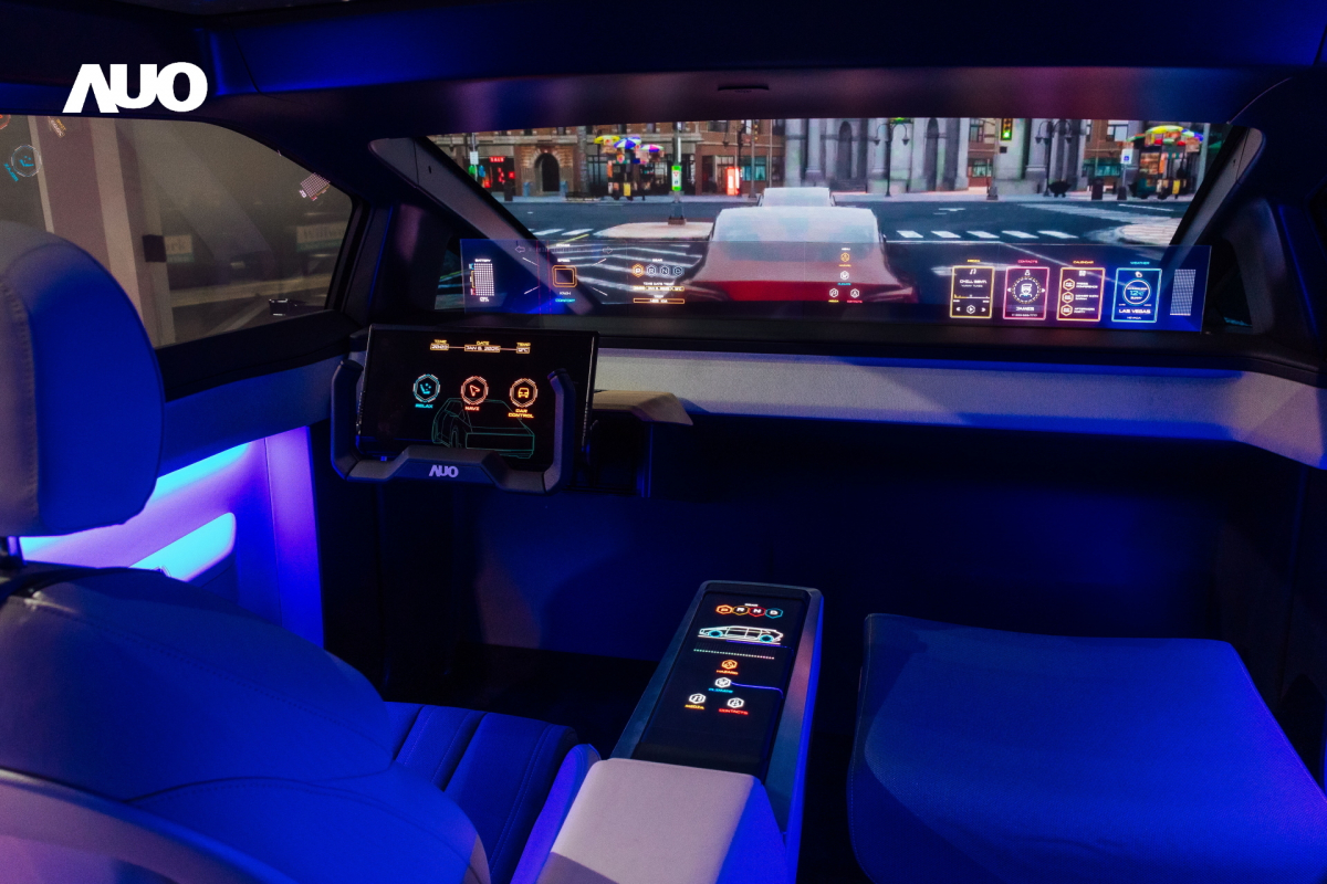 「友達智慧座艙2025」以使用者體驗為核心，運用Micro LED顯示科技為基礎搭配AI創新應用，打造沉浸、互動的座艙體驗，獲得台灣精品銀質獎