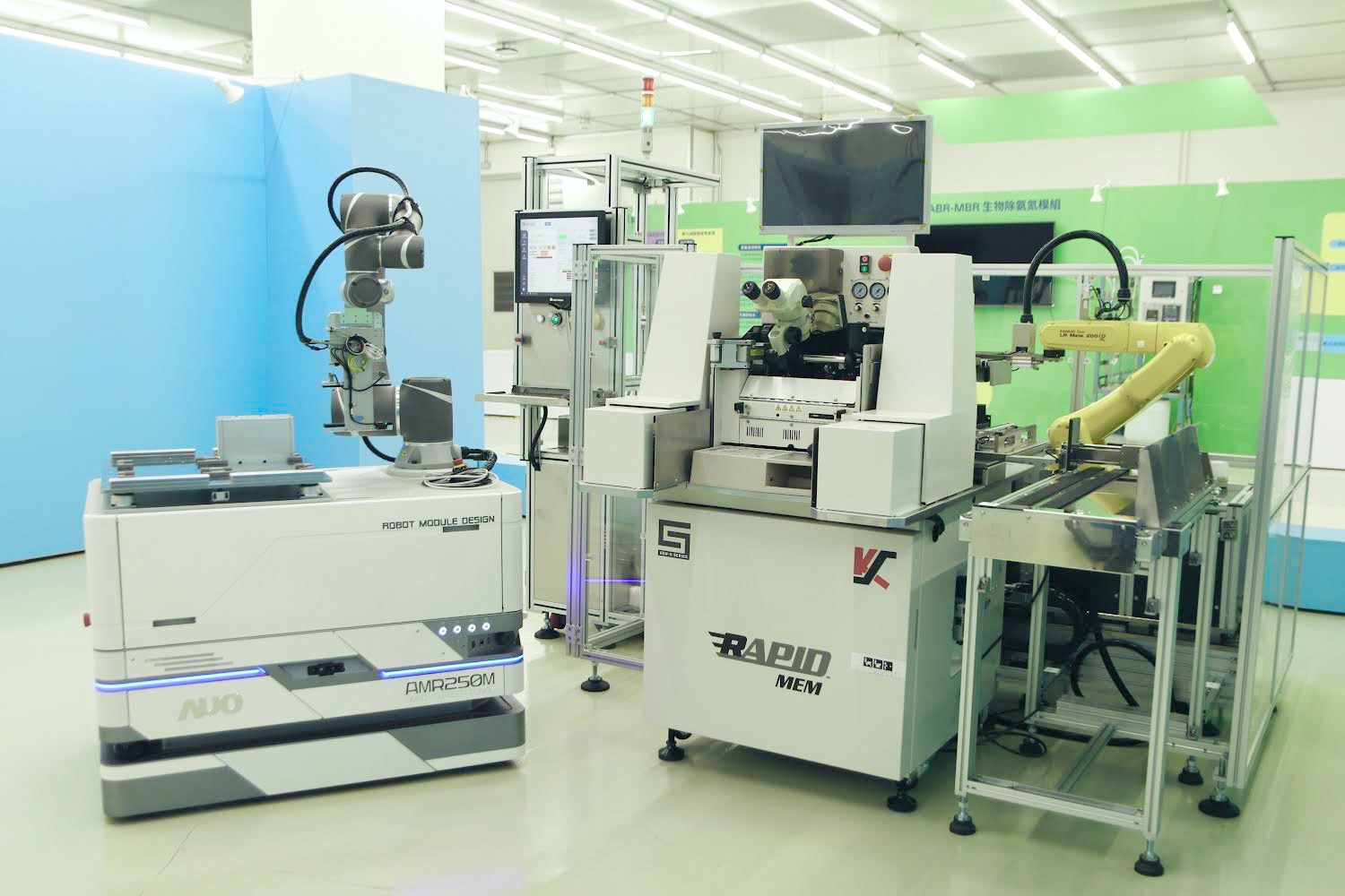 友達數位攜手半導體設備大廠K&S及夥伴樂宇精密，針對半導體封裝場域痛點，提供iAMHS一站式解決方案，創造產能提升至少10%的效益