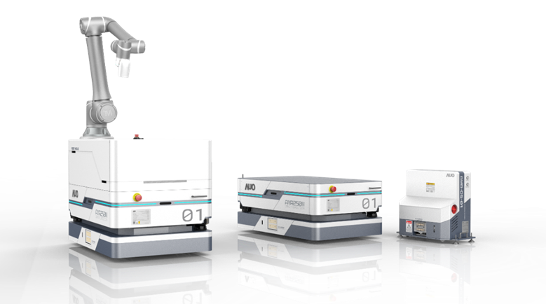 友達數位開發的自主式移動機器人（AMR250M），搭配全向輪並結合AI演算法、2D LiDAR、3D攝影機等技術，協助客戶實現產線全自動化